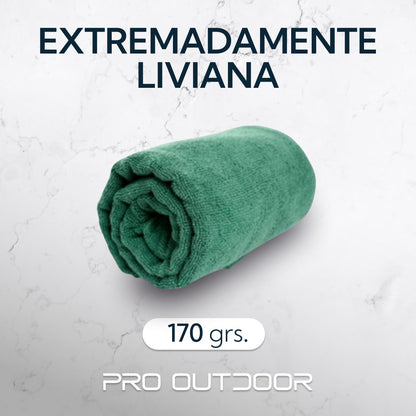 Toalla Microfibra Terry Verde