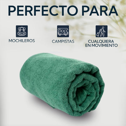 Toalla Microfibra Terry Verde
